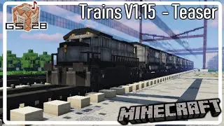 Minecraft Trains V1.15 - Teaser