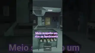 um rico veio at&eacute; a lanchonete - roblox jogo de terror