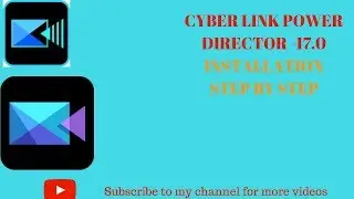 how to install CyberLink_PowerDirector_Ultimate_17.0.2029.0|| cyber link installation