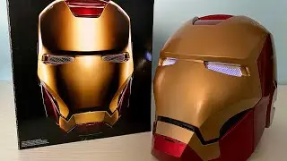 Marvel Legends Series | Iron Man Wearable Electronic Helmet (Life Size) | Unboxing & Review