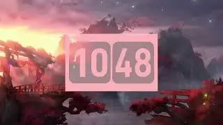 15-minute Countdown with Heroic Epic music (White noise : White Warrior)