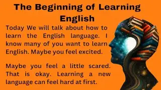 The Beginning of Learning English || How a Small Town Boy Learned English in 7 Easy Steps