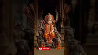 Little Lord Ram Sitting on Throne &ndash; Devotional AI Short #shorts #viralvideo #trending #ram #aiart