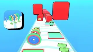 Hoop Stack Run 3D - All Levels Gameplay (iOS & Android) Part 2