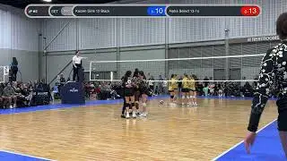 Kaizen Girls 13 Black vs Alpha Select 13-1s, 2024-02-25, Day 2, Match 2, 2nd Set