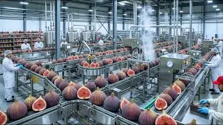 Inside a Modern Fig Factory | How Premium Fig Jam Is Made | NextGen Machina