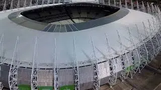 imagem aérea arena Castelão Fortaleza CE