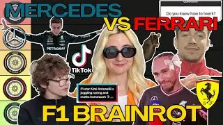 doomscroll f1 tiktok with me - ferrari vs mercedes showdown