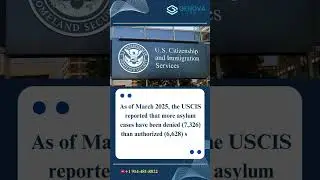 😳 More Asylum Cases Denied Than Approved in 2025! #immigrationnews #asylum #uscis #asylumprocess