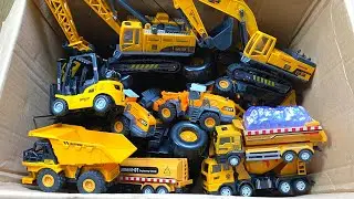 RC TRACTORS, MEGA RC TRUCKS, RC MACHINES COLLECTION!!-EXCAVATOR LESU ET30H,KABOLITE K350-200 DIGGER
