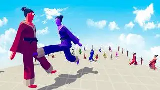 Battle Royale On The Simulation Map | Totally Accurate Battle Simulator-TABS