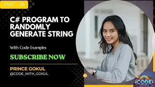 C# Program to Generate Strings || C# #sbo #sbotvm #workfromhome #csharptutorial