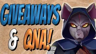 GIVEAWAYS & Splinterlands QnA & Silver/Gold Strategy! !Discord !Tip !CryptoTip !Membership