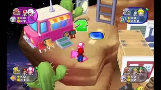 Automatic Mario Party 7 Neon Heights 4-Team Battle 50 Turns