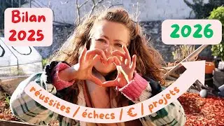 Bilan 2025 Potager Santé : réussites / échecs / YouTube / projets 2026 #potager #garden #jardinage