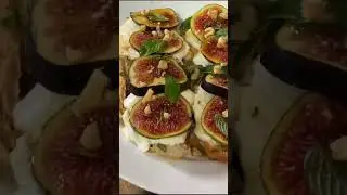 Burrata Fig Toast Breakfast | Breakfast Ideas