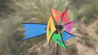1 Minute of Ground Spinners in Action | Wholesale Garden Decor | In the Breeze