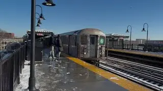 MTA IRT Pelham Line: R62A 6 train to Brooklyn Bridge, Manhattan @Westchester Square-E Tremont Av