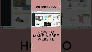 How to make a free website #website #wordpress #wordpressw3school