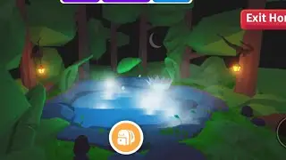 Adopt me! Speed Build - Forest & Pond! 🐤🌲🌳💧