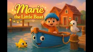 🚤 Marie the Little Boat | ✨A Calm Bedtime Story About Feelings & Kindness for Toddlers✨