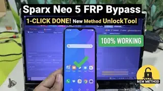 Sparx Neo 5 FRP Bypass 1-Click 2026 | New Method Google Account Unlock ✅