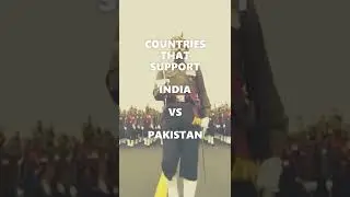 Countries That Support India 🇮🇳 VS Pakistan 🇵🇰 #shorts (ONLY FOR EDUCATION)
