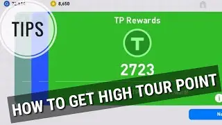 HOW TO GET HIGH TOUR POINT ON |PES 2019 MOBILE| TIPS FOR GETTING HIGH TP