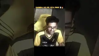 SAUMRAJ KO PEL DIYA FIRSE 💀🔥 #bgmishorts #bgmi #pubg #saumraj #bgis #jonathangaming #viralshort