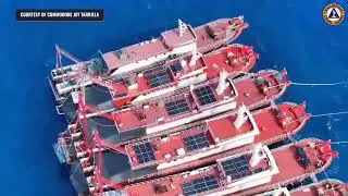 Over 135 Chinese maritime militia vessels swarm the Julian Felipe Reef in the West Philippine Sea