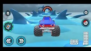 Mega Ramp Spiral Car Stunt Racing Games 🐬🐬🐬😮😮