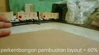 Layout railking sederhana dan murah meriah
