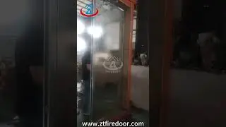 Ztfiredoor#stainless steel fireproof door#customized fireproof door#modern fireproof door
