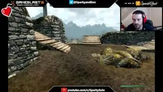 Hagravens be not nice!!! - Skyrim PC - Sparky Solo