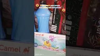 😍unboxing🤩all art material🎨#camel 🖌tubecolors,🧮clay✂️#shorts#unboxing#art#material#camel#camelin