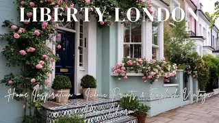 Liberty London Home Inspiration &ndash; Iconic Prints & English Vintage Home Charm