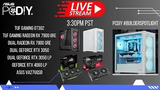 PCDIY Show #118 - TUF GAMING GT302, 7900 GRE, Low Profile graphics cards & more!