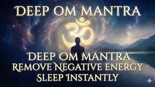 Deep Meditation OM Mantra | Remove Negative Energy & Sleep Instantly (100% Effective)