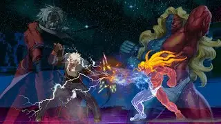 Gill vs God Rugal l All Transformation l Street Fighter X The King of Fighters