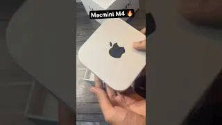 Mac Mini M4 Unboxing 🔥 New Member in Yarana Studio  #apple #ios #appleindia #unboxing #tech #shorts