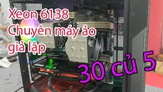 X11DPH-i chạy Dual Xeon GOLD 6138 | tản SuperMicro T30 3647 - VOZ TN