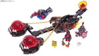 🔄 LEGO Nexo Knights 2016 Beast Master's Chaos Chariot review! 70314 re upload