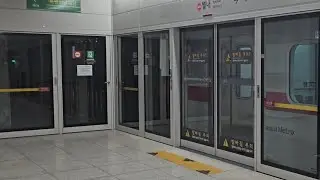 서울교통공사 8000호대 8호선 3차분 신826편성 우진산전 모란행 별내역 진입 모든편성 녹화 끝!!