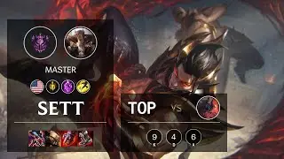Sett Top vs Aatrox - NA Master Patch 11.23