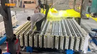 Horizontal Hollow Wall Panel Production Line