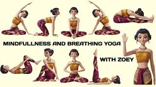 Mindful Yoga with Zoey | KPop Demon Hunters | Calm Yoga for Kids | Relaxing Yoga Flow |