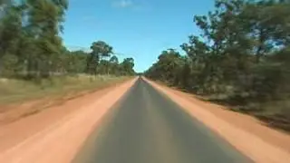 Australian Outback Road Movie