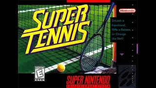 SUPER TENNIS (Super Nintendo) - Gameplay 1080/60