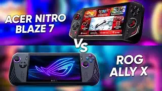Acer Nitro Blaze 7 Vs ROG Ally X | Can It Compete?