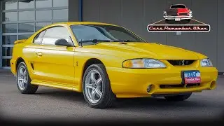 Low Mileage 1998 Ford Mustang Cobra SVT Chrome Yellow 4.6L V8 Manual